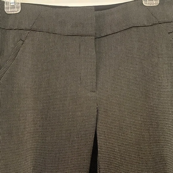 LOFT Black and White Checkered Trousers - Picture 1 of 6